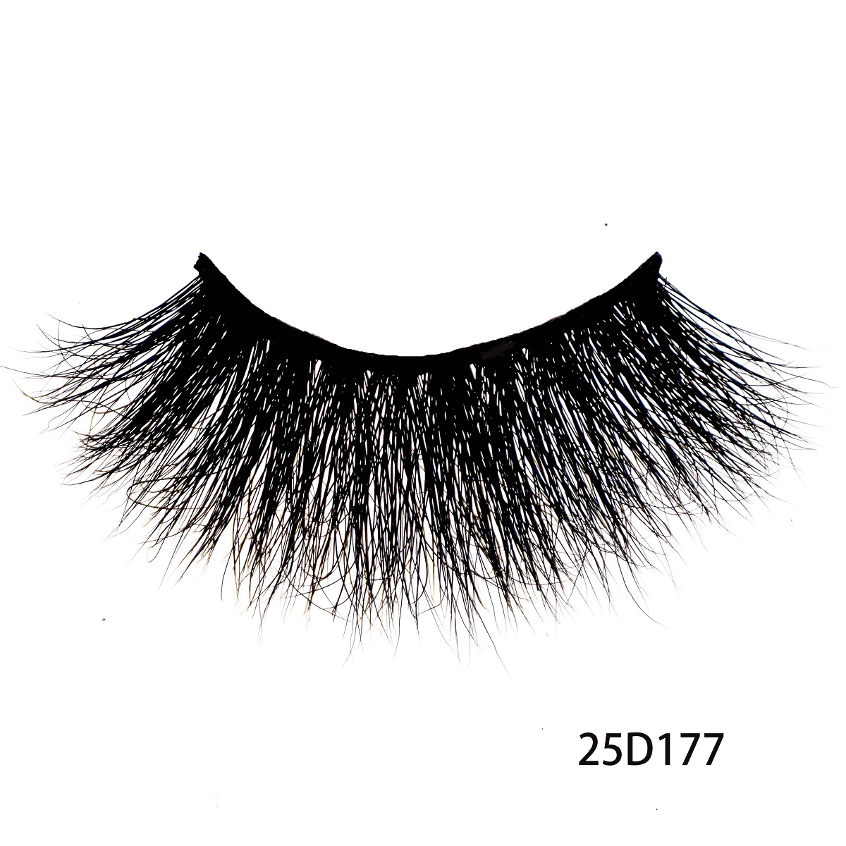 25D177 25mm mink eyelash fluffy 3d mink lashes wholesale 3d mink eyelashes