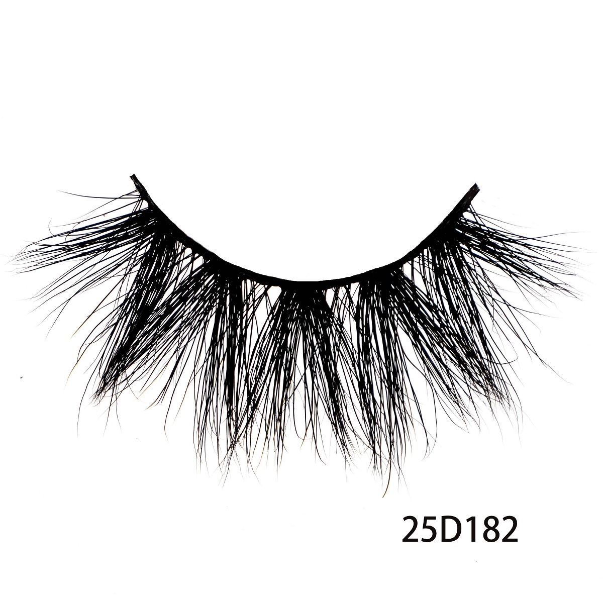25D182 25mm mink lashes 25mm 100% 3d mink eyelashes vendor with free packaging box