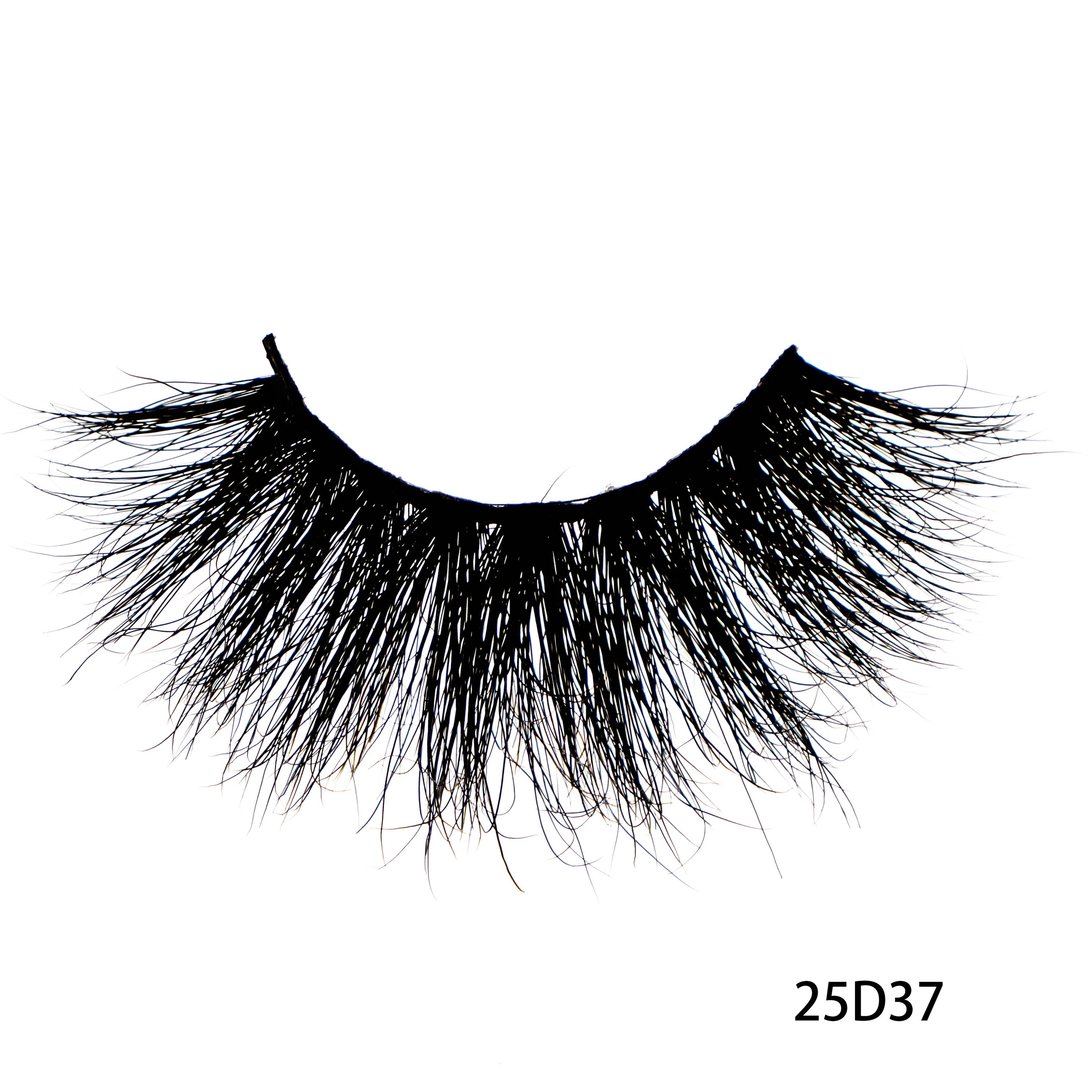 25D37 25MM factory supplying private label customized packaging wholesale mink eyelash dropshipping