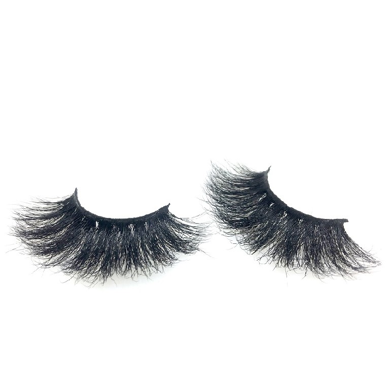 25D37 New Style cruelty free mink eyelashes 25mm 3d mink lashes private label eyelashes package