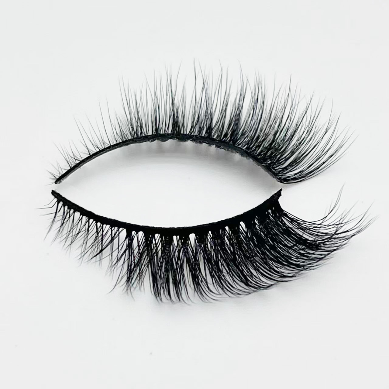 D168K Wholesale private label eyelash vendor 5D luxury faux mink eyelashes 3d silk lashes with customized