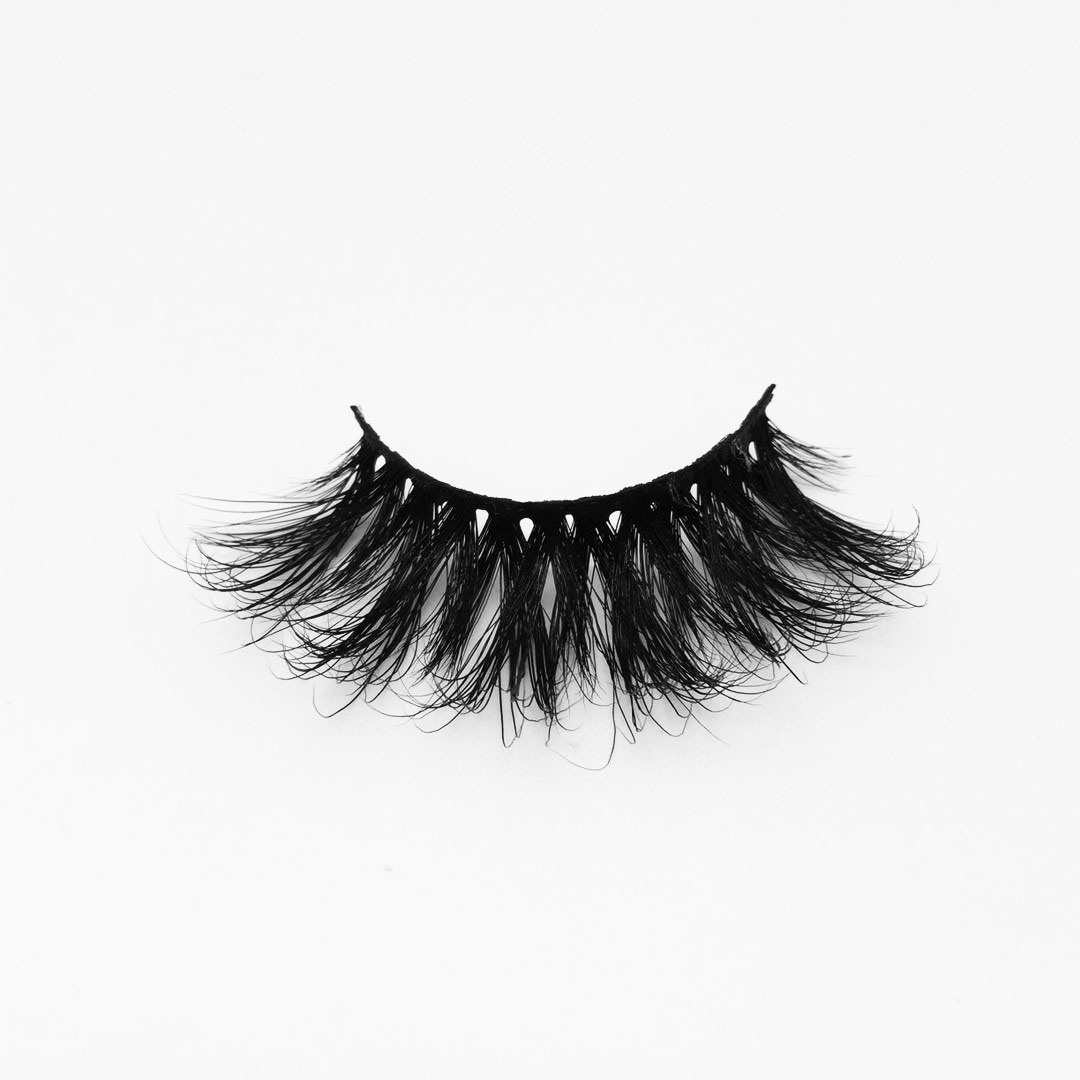 W56A Lashvendor mink eyelashes 25mm 25 mm fluffy mink eyelash wholesale minklash vendor