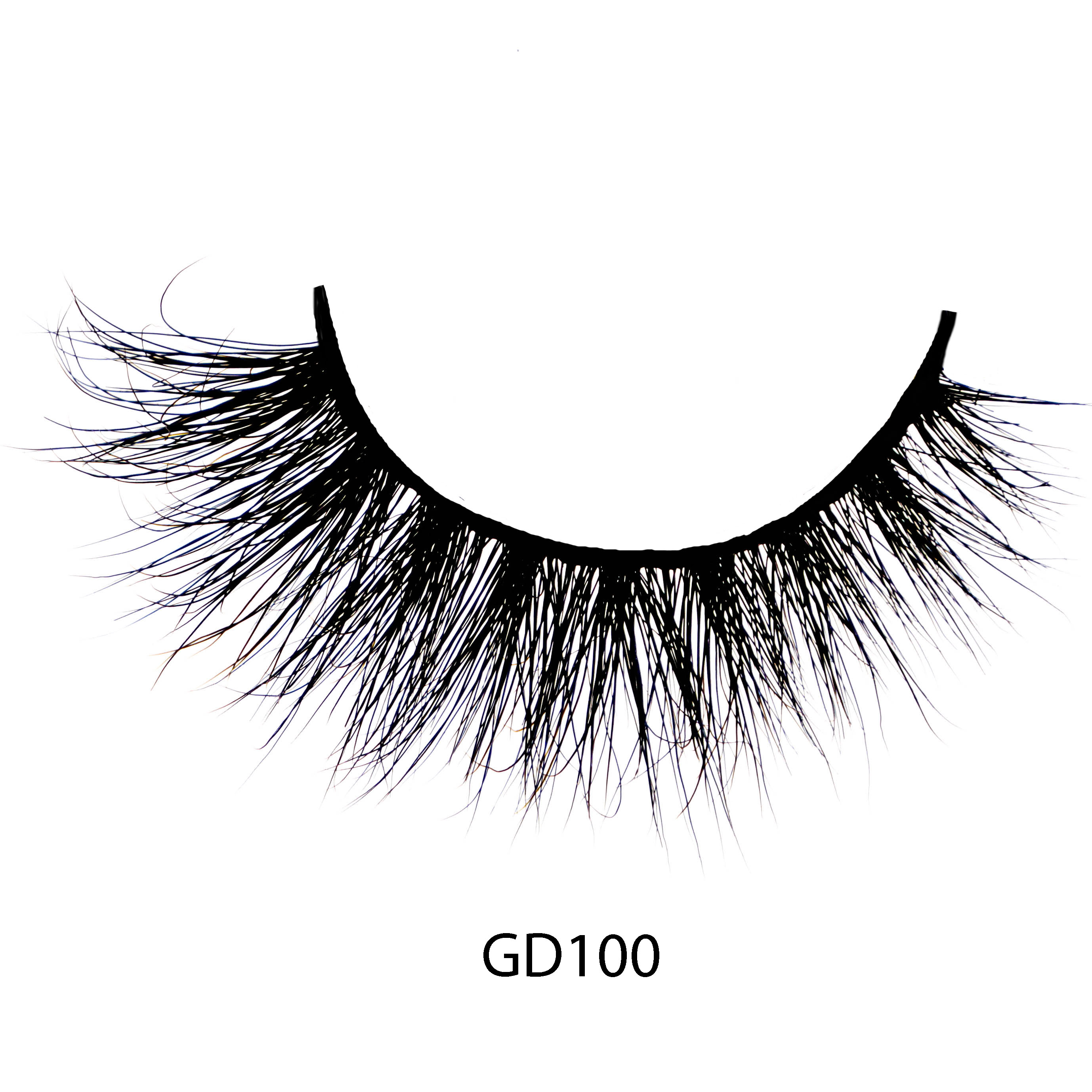 GD100 Custom Eyelash Packaging 3D Lashes Fur Mink Lashes And Mink Lahes 3d Mink Eyelashes