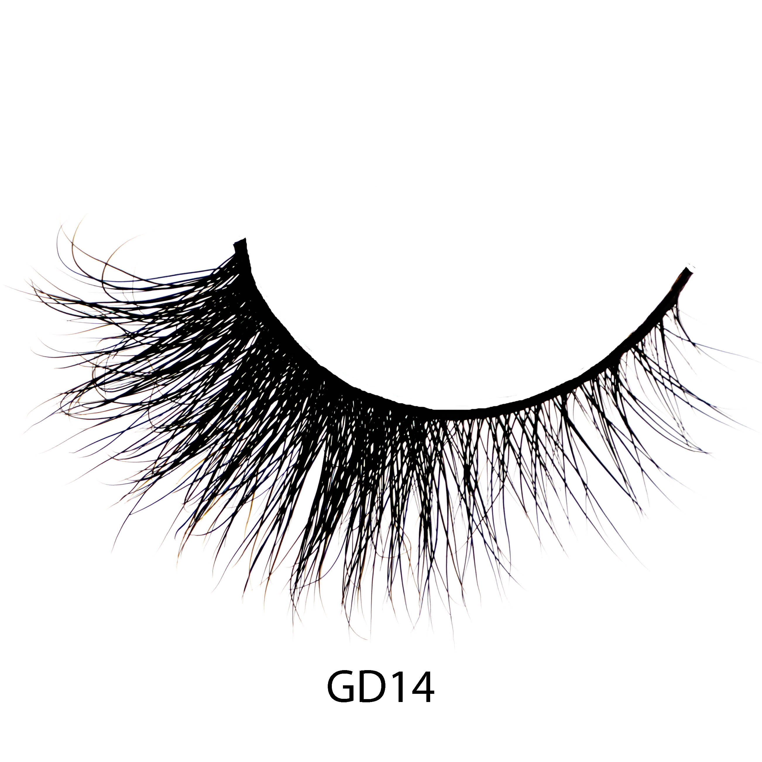 GD14 Wholesale Fast Shipping 3D Mink Lash Create Your Own Lashes Mink Fur 3d Mink Eyelashes