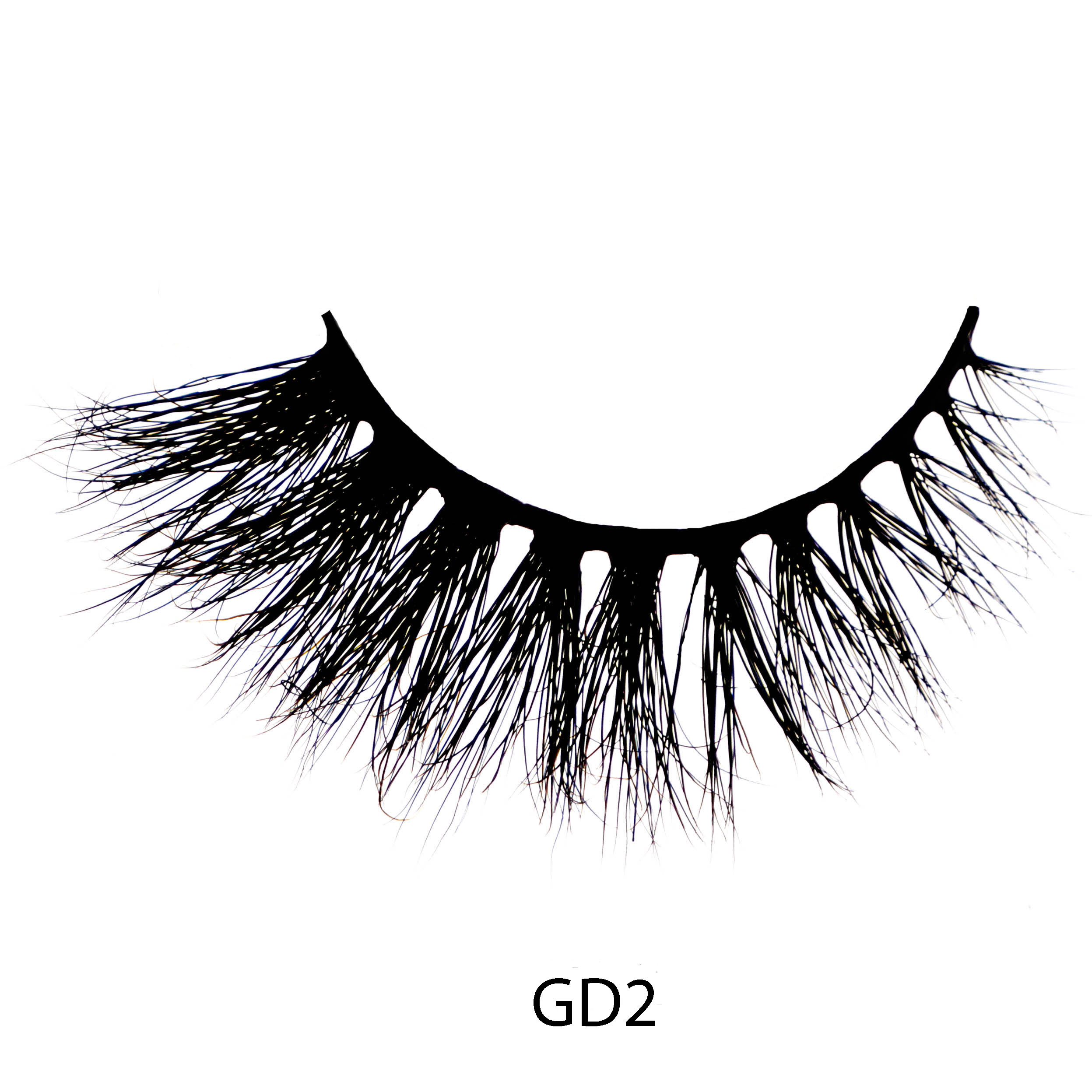 GD2 Hand made mink lashes sample custom packaging lashes products with box design for lashes
