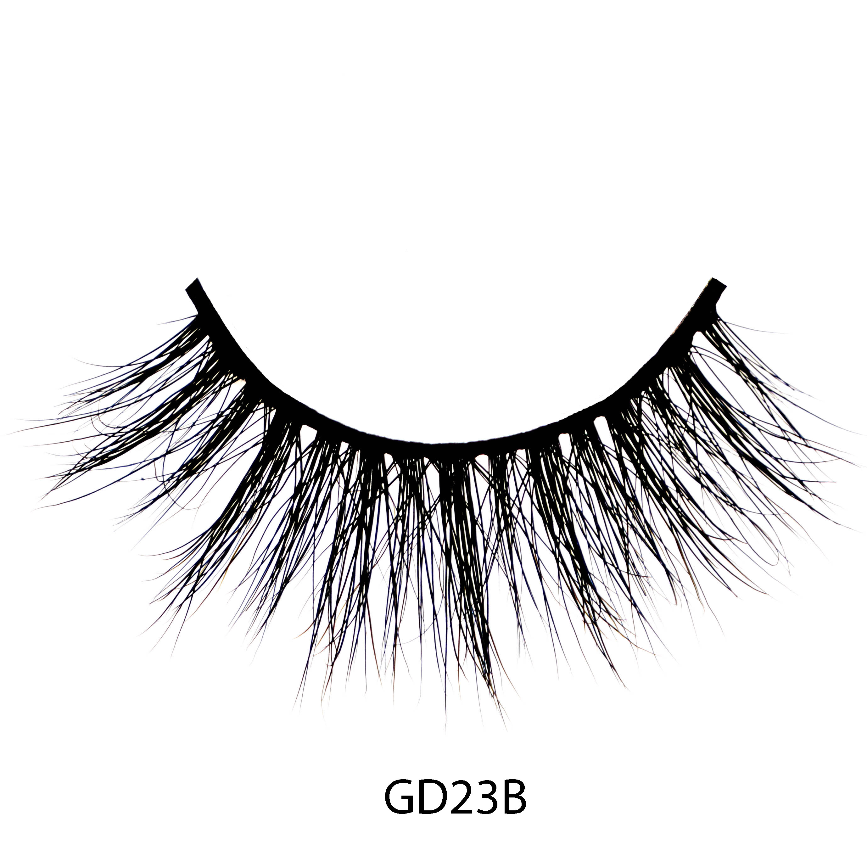 GD23B 100% Wholesale 3D Mink Eyelashes Private Label 3d Lashes Mink Lashes Bulk With Box