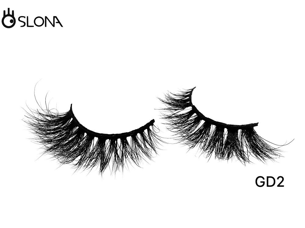 GD2 Hand made mink lashes sample custom packaging lashes products with box design for lashes