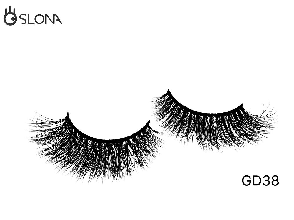 GD38 OEM mink lashes with private label eyelashes package box custom with 3d mink eyelashes