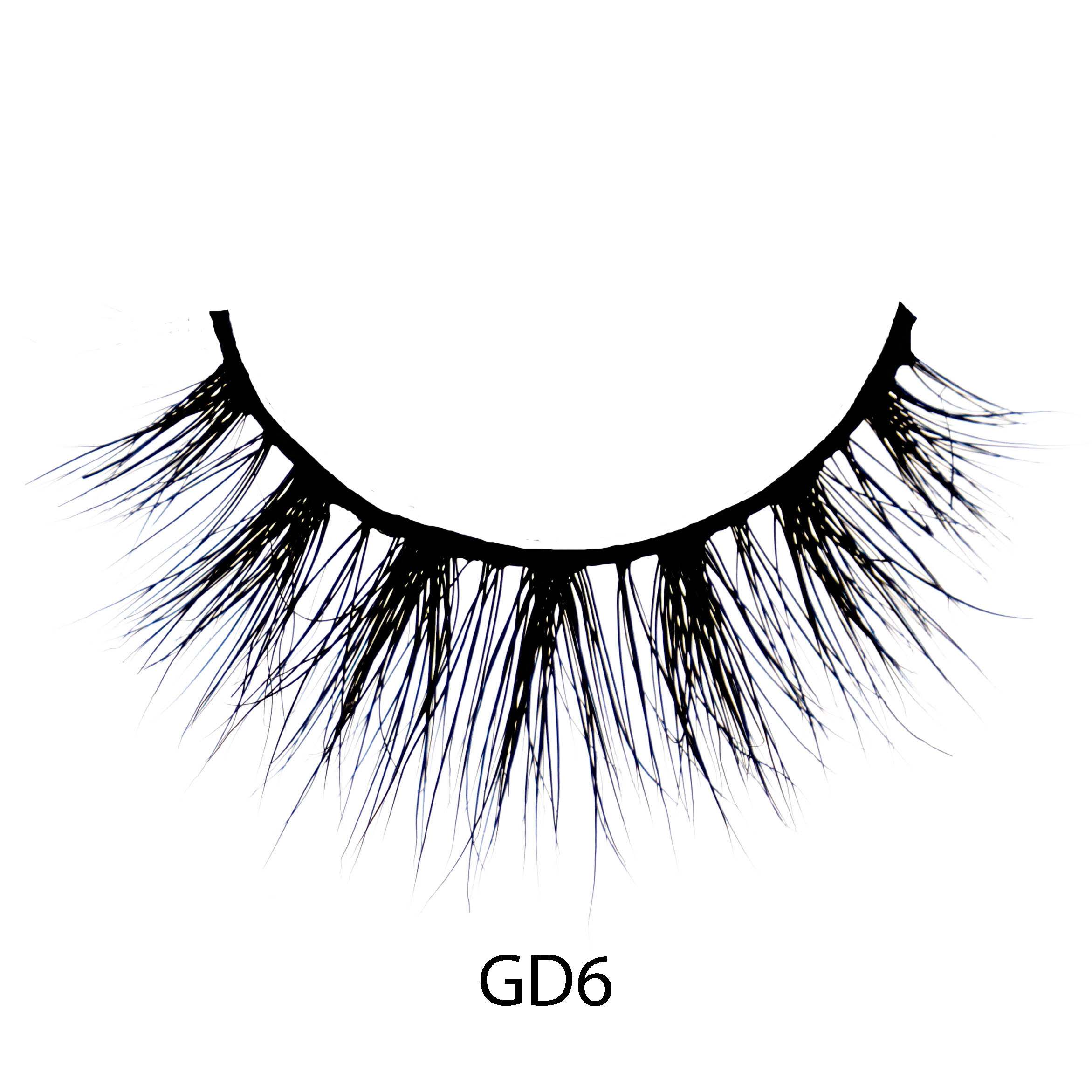 GD6 wholesale eyelash packaging factory prices handmade cruelty-free professional mink eyelash
