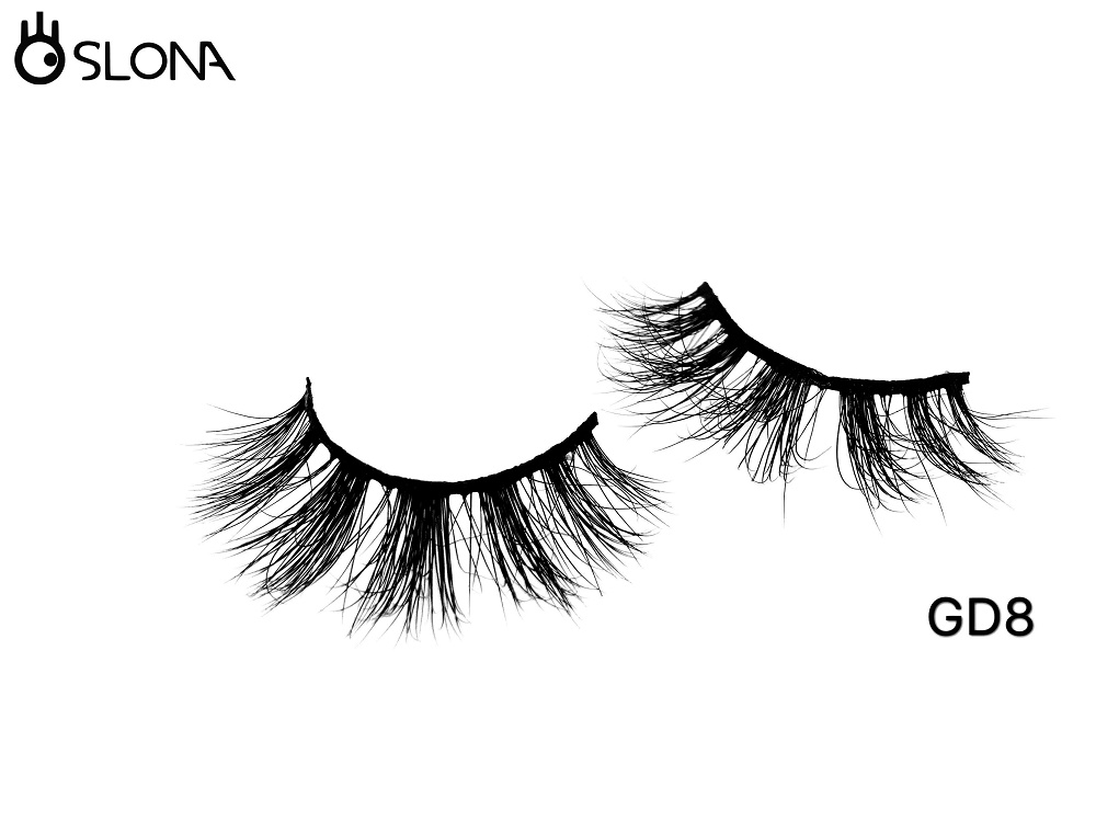 GD8 eyelash book packaging factory prices handmade cruelty-free mink lahes 3d mink eyelashes