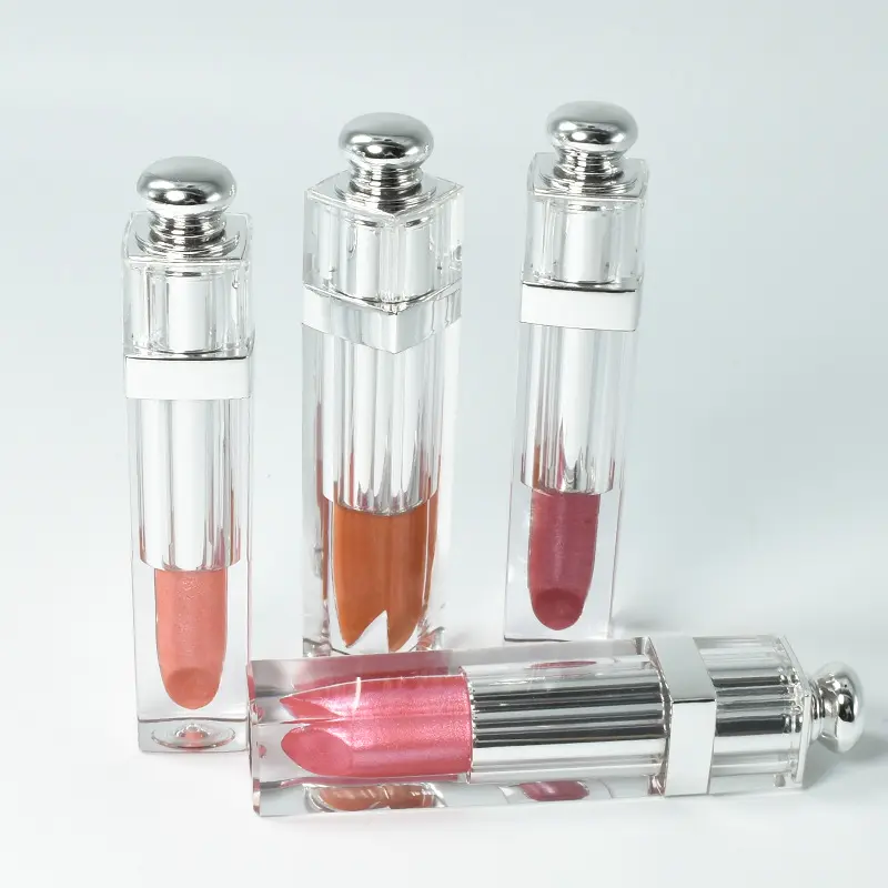 P4 DIY your own logo pink tube makeup cosmetics vegan pretty waterproof long lasting matte liquid lipstick