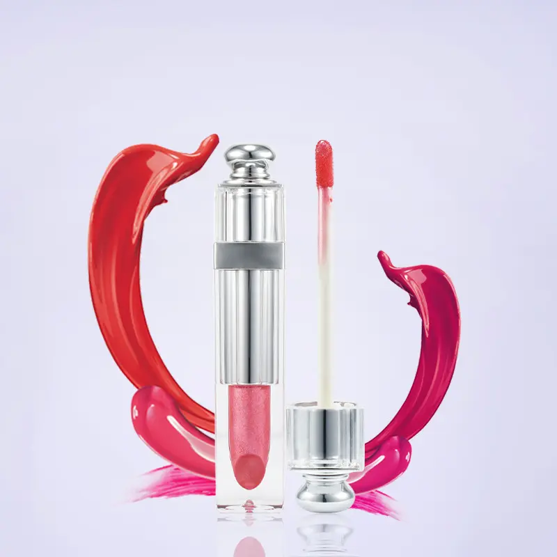 P4 DIY your own logo pink tube makeup cosmetics vegan pretty waterproof long lasting matte liquid lipstick