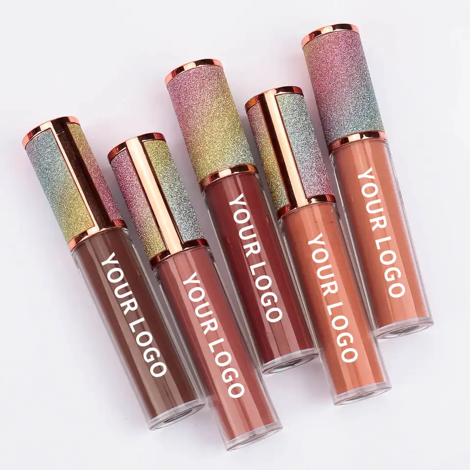 P50 High Quality lipgloss pigment liquid clear plumping cosmetic wholesale lip gloss private label