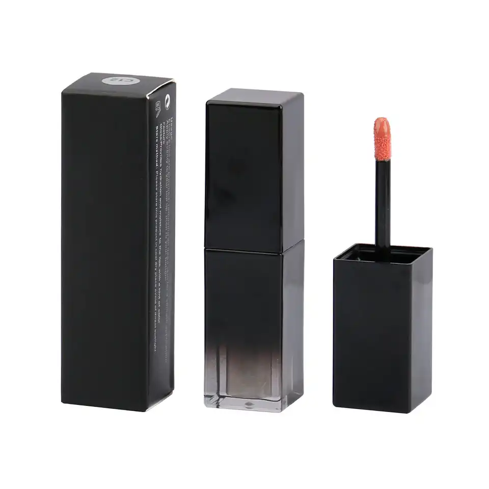 P45  Hot selling waterproof private label long lasting vegan glitter matte metallic liquid lipstick