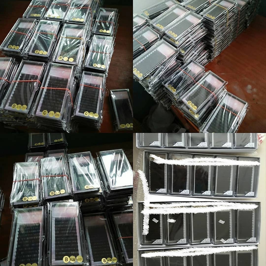 &nbsp;SLONA Factory Darkest  Silk Mink individual Eyelash Extensions