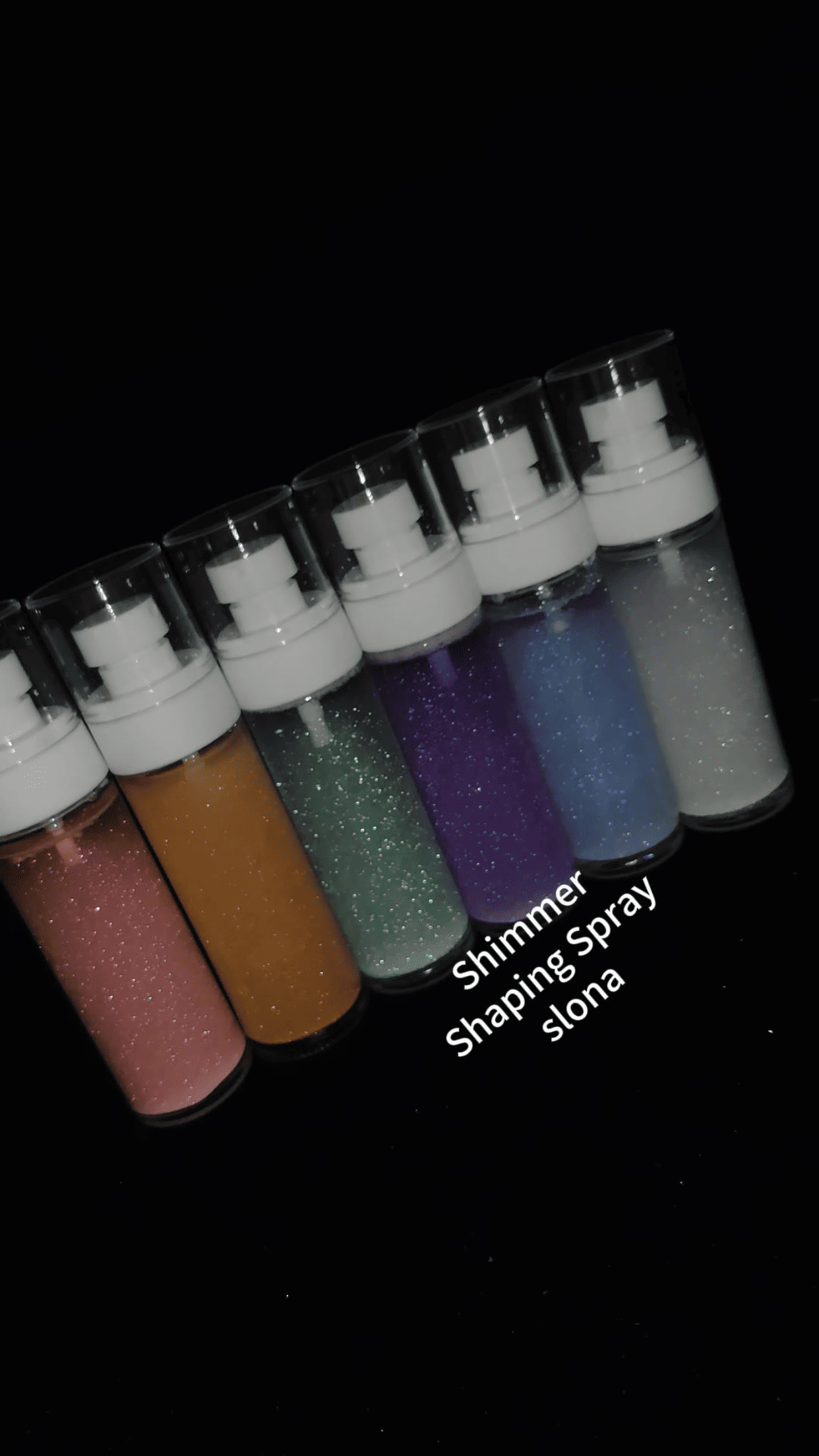 Shimmer Setting Sprey Transparent cover