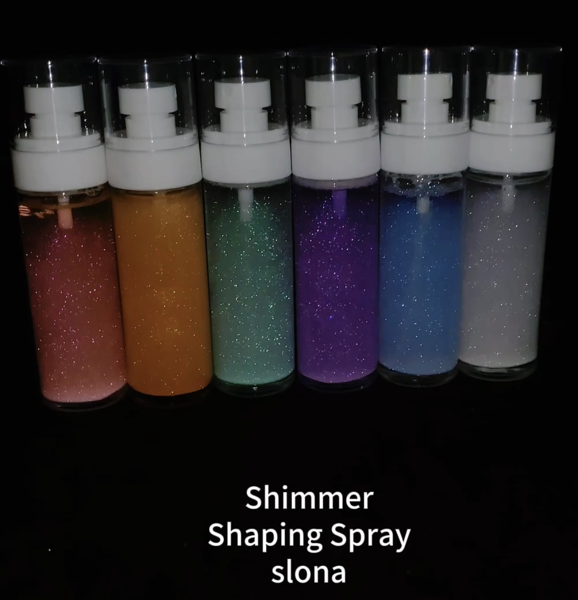 Shimmer Setting Sprey Transparent cover