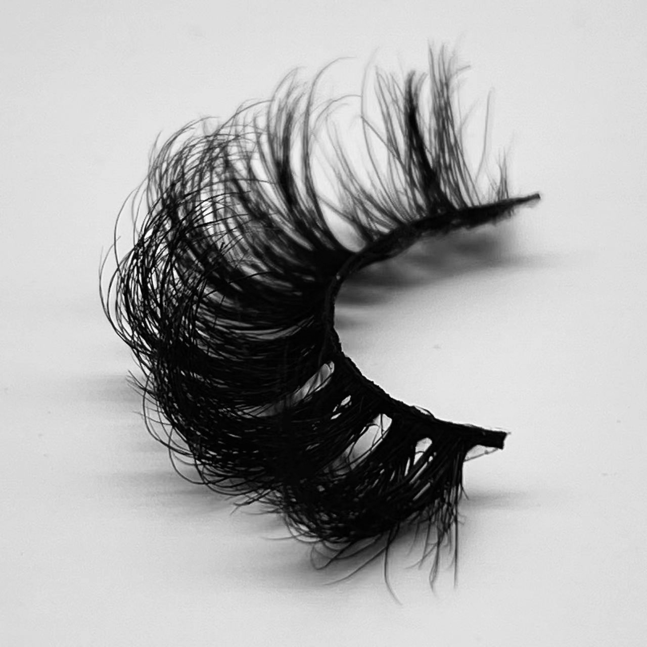 8056-F Wholesale 3D Strip mink Eye Lashes Vendors 20mm Faux mink Lashes and Private Label vegan