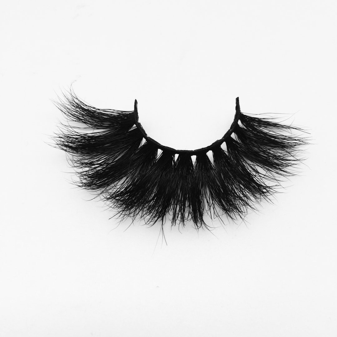 W112A Wholesale Full Strip Lashes 25mm Mink Eyelashes Custom Own Logo Brand Lashes vendors