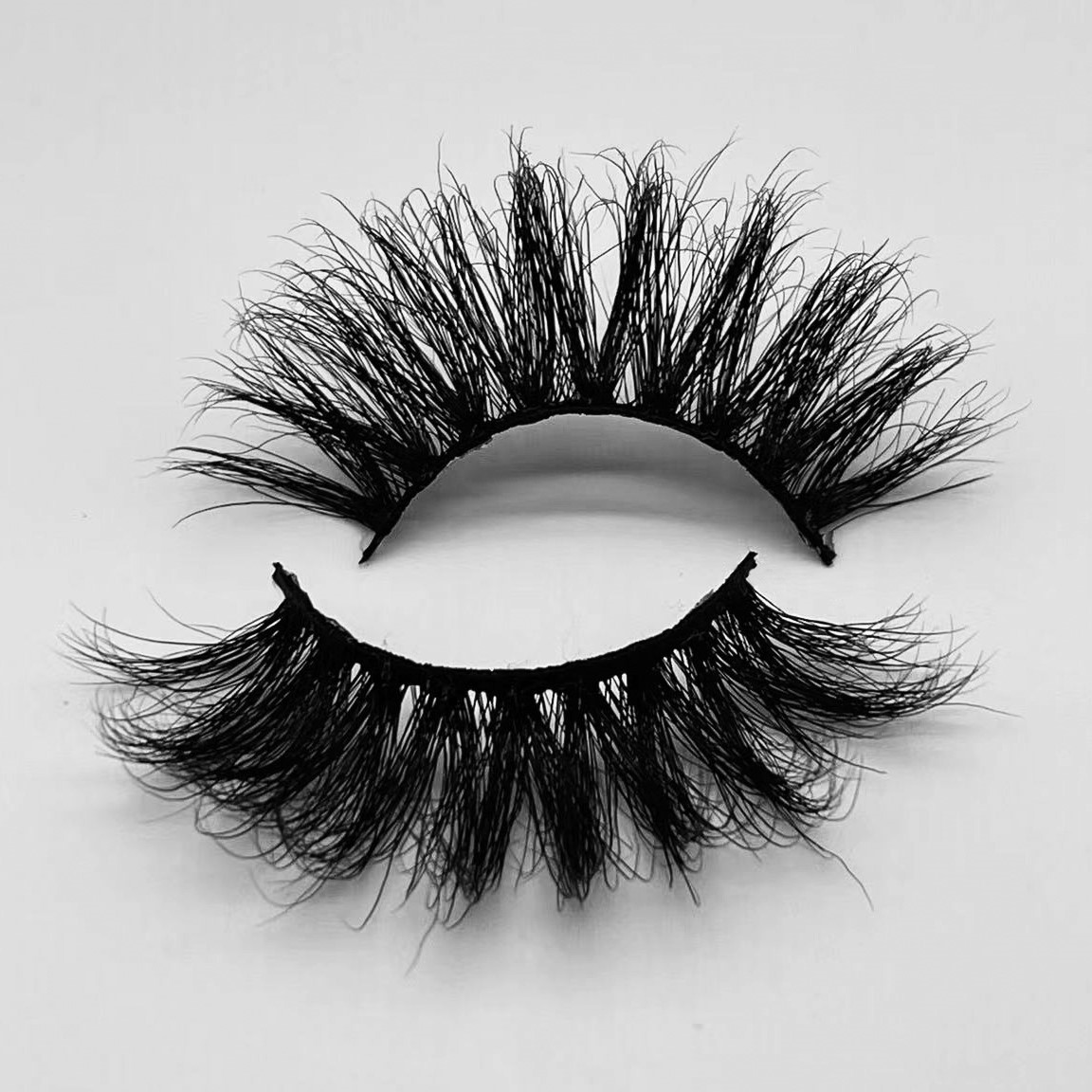 W9XA Wholesale custom false eyelash packaging custom lash box lashes3d wholesale vendor 25mm