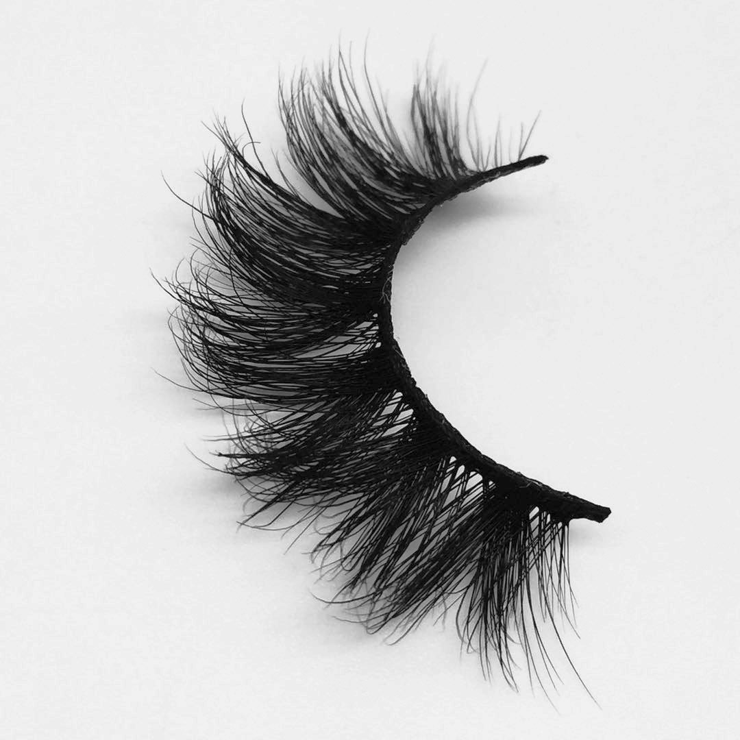 M043 15mm 16mm Natural Mink Eyelashes 18mm Short Lashes Custom mink eyelashes and package