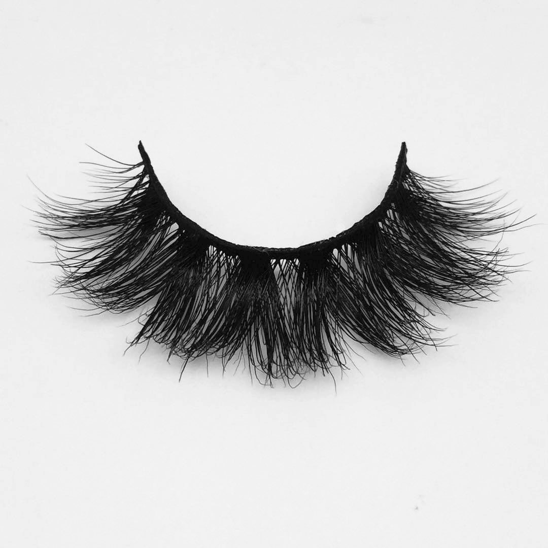 M043 15mm 16mm Natural Mink Eyelashes 18mm Short Lashes Custom mink eyelashes and package