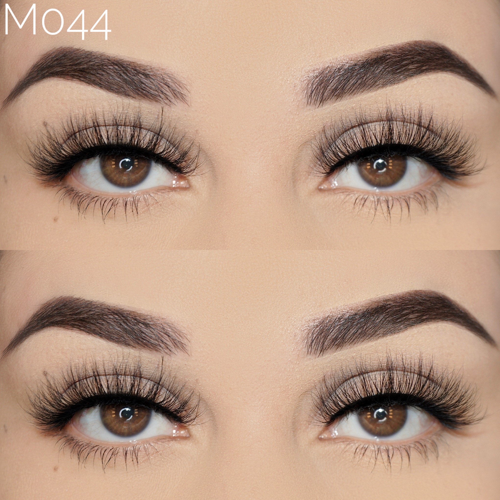 M044 Hot Selling Low Price Wholesale Luxury Lashes Mink Eyelashes Custom Logo Mink Lashes