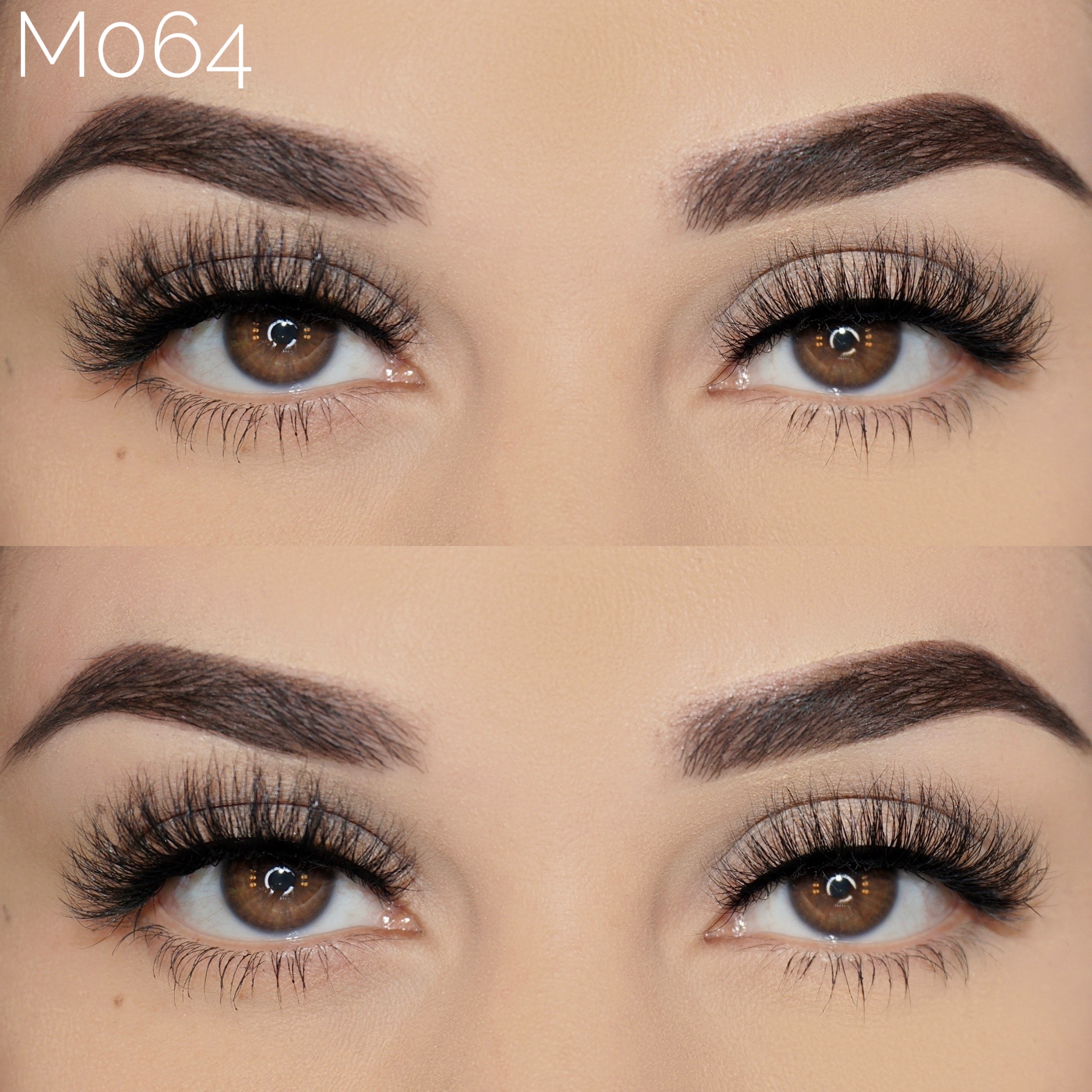 M064 18mm Mink Eyelashes Vendor,Wholesale Mink Eyelash Custom Label Private Label,Natural Lashes