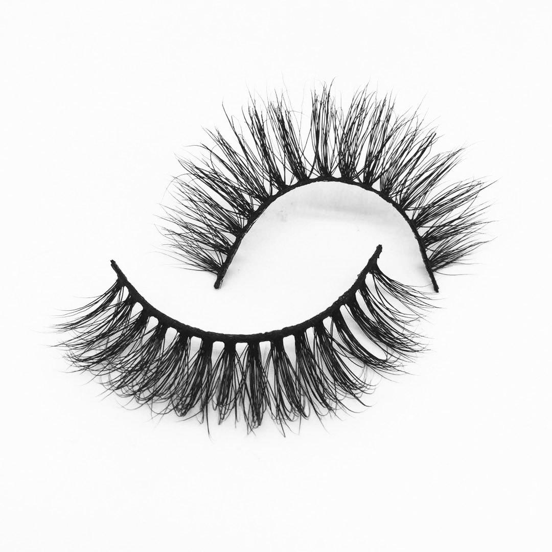 M064 18mm Mink Eyelashes Vendor,Wholesale Mink Eyelash Custom Label Private Label,Natural Lashes