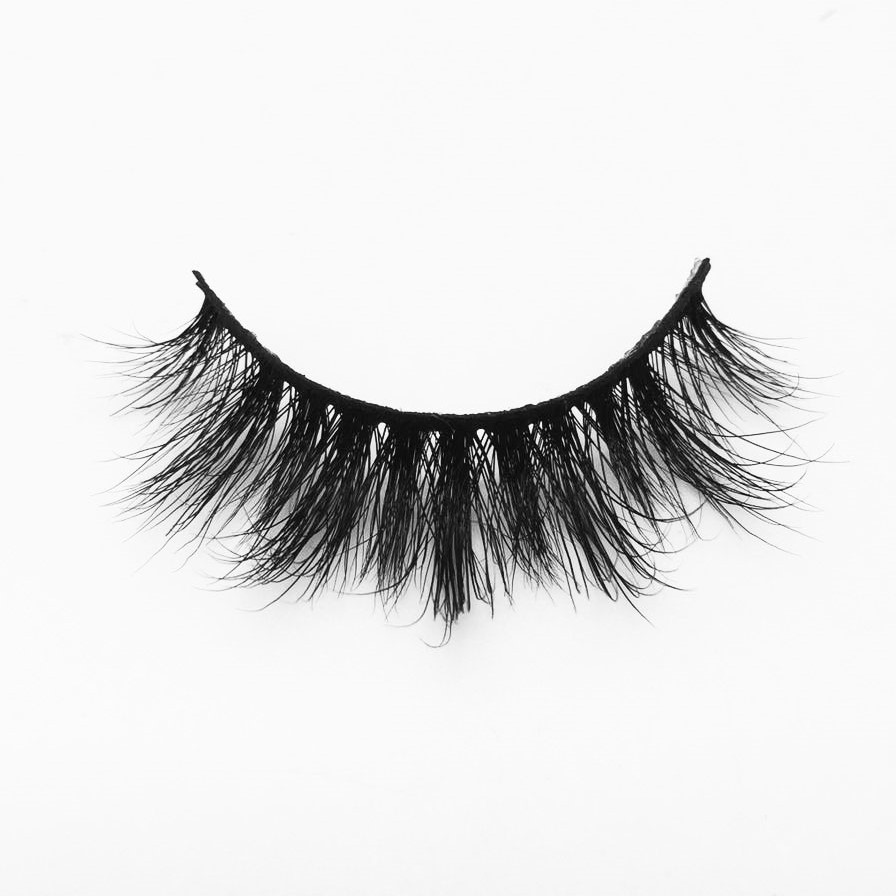 M073 Wholesale 3d/5d 25mm full strip real mink eye lashes private label packaging