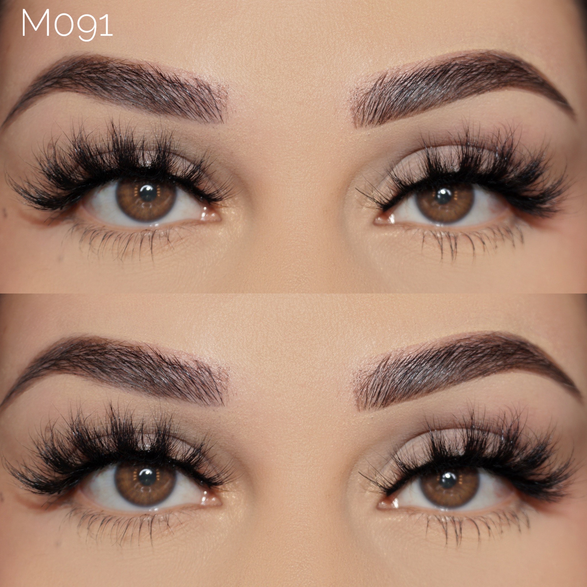 M091 Lashes Eyelashes Own Brand 3d Mink Lashes Wholesale Eyelashes Vendor Cruelty Free