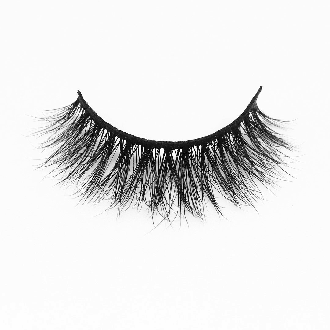 M094 Wholesale private label eye lashes 3d mink false strip eyelashes with customized packaging