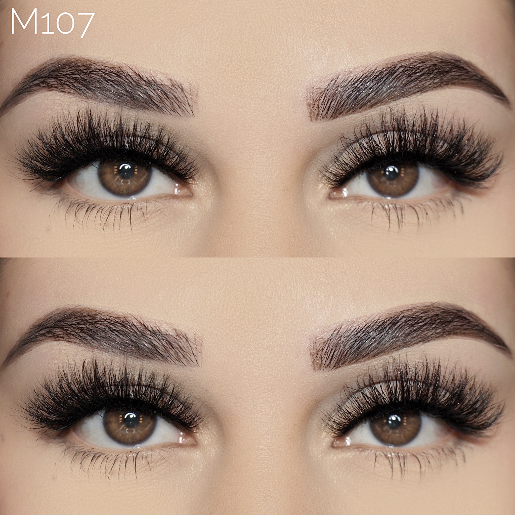 M107 Top sponsor listing Lashes3d F164-181 Mink Eyelashes Private Label Bulk 18mm 3d Mink Lashes