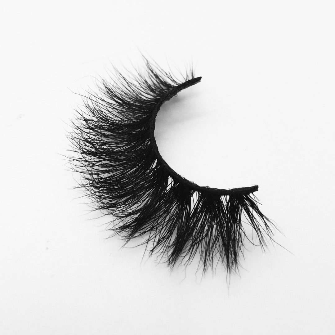 M109 Wholesale private label eye lashes 3d mink 18mm false strip eyelashes
