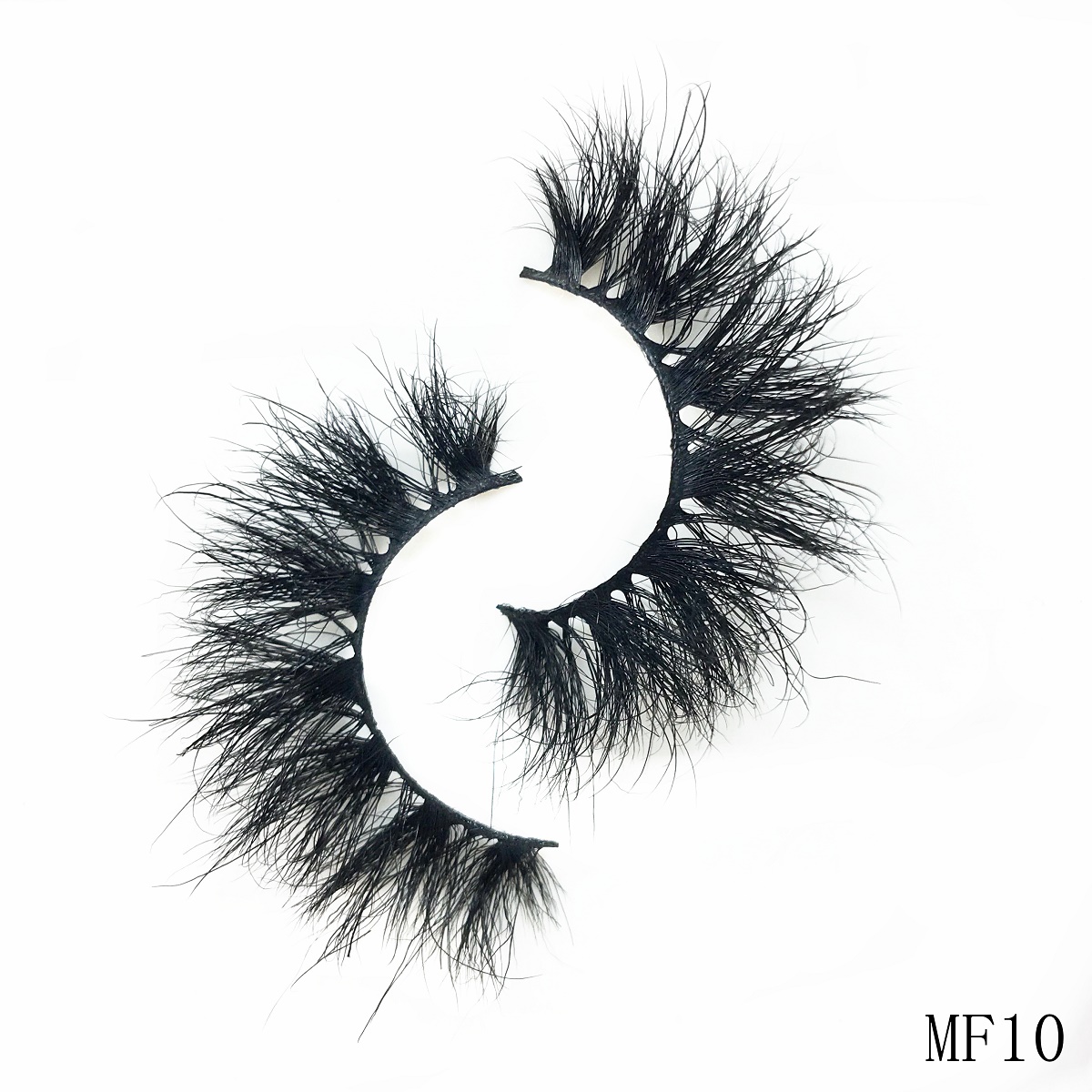 MF10 Factory wholesale price 18mm 3d mink eyelashes real siberian mink 18mm lashes