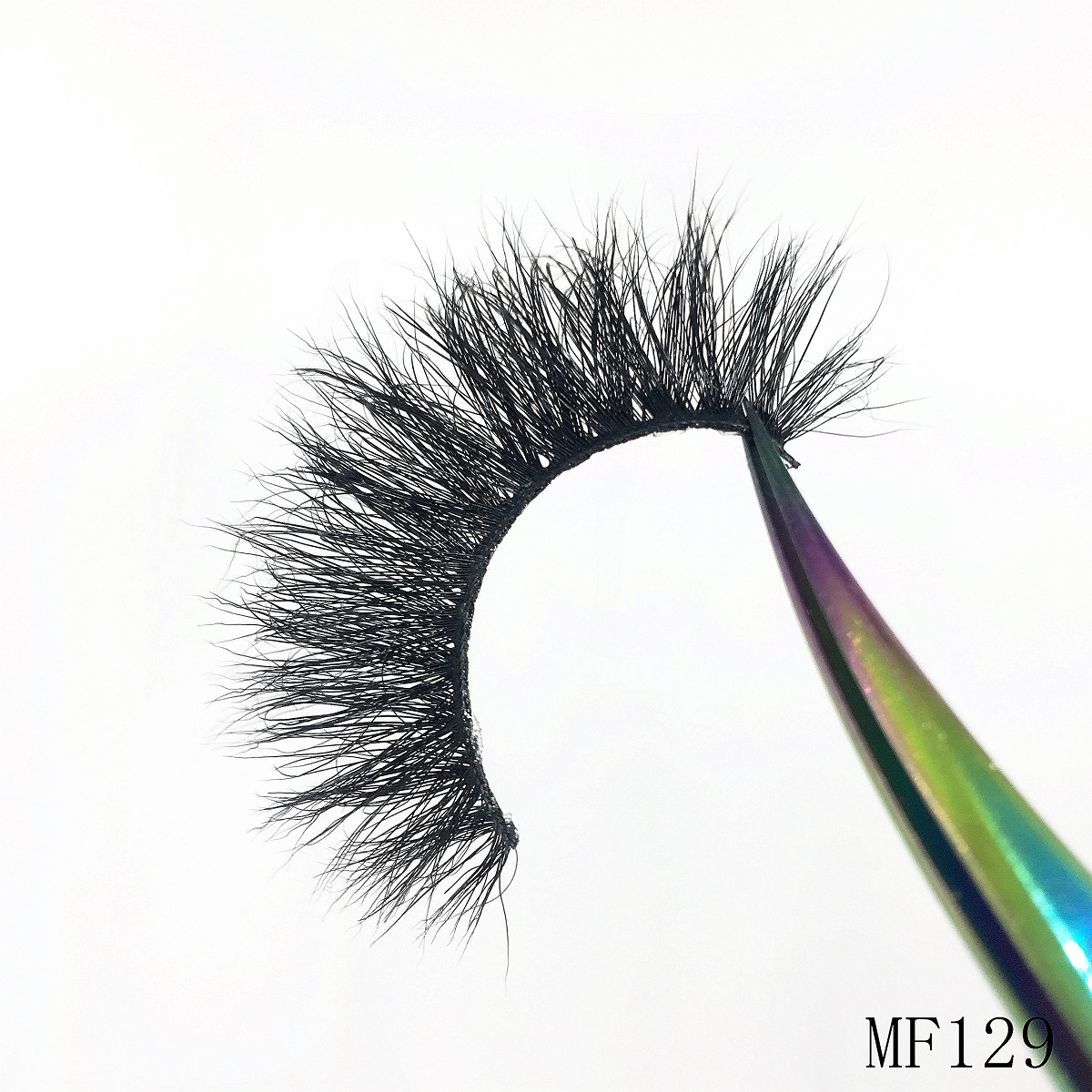 MF129 wholesale siberian mink lashes 3D mink lashes your own brand real mink eyelashes