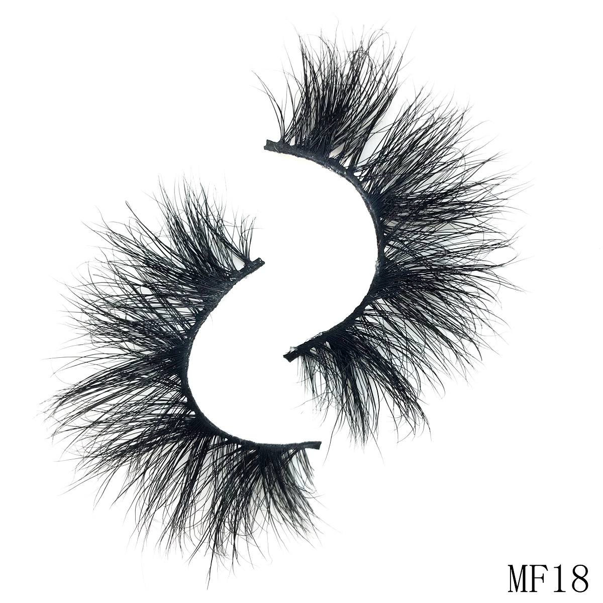 MF18 Cruelty Free Real 3d Mink Eyelashes Vendor Free Sample Thick Mink Lashes