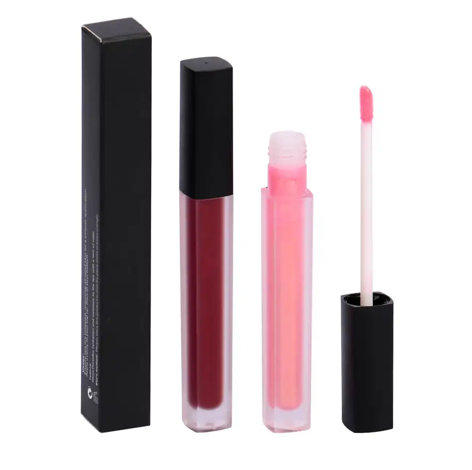 P1 Best selling 24 hours long lasting liquid lipstick multi colors matte velvet lipgloss private label make your own brand col