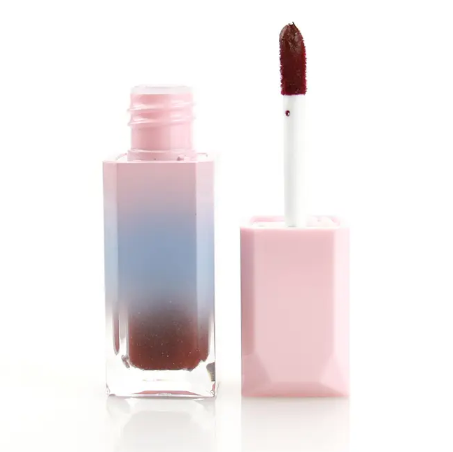 P128 OEM Vegan Glossy Makeup Lipgloss Private Label Logo Custom Lip Gloss