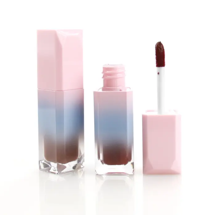 P128 OEM Vegan Glossy Makeup Lipgloss Private Label Logo Custom Lip Gloss