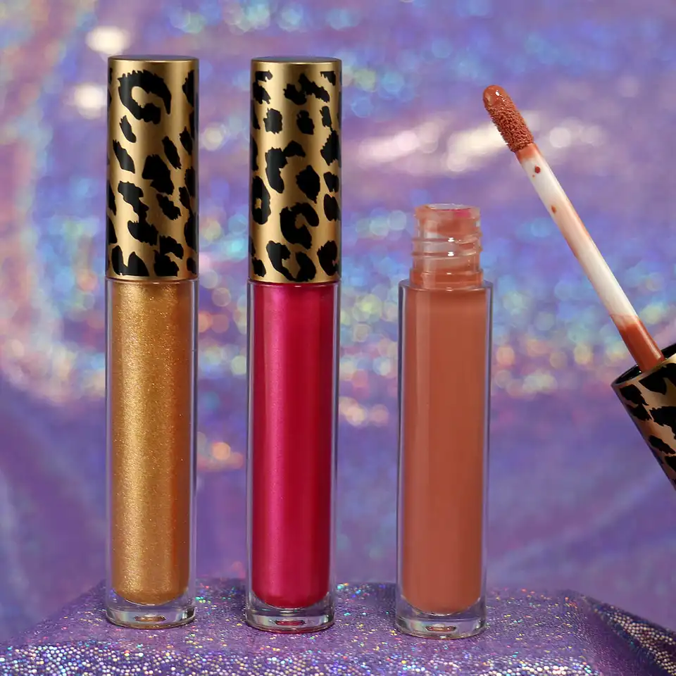 P181 Clear Shiny Vegan Lipgloss colors Private Label Luxury Lip Gloss Base DIY Lipgloss