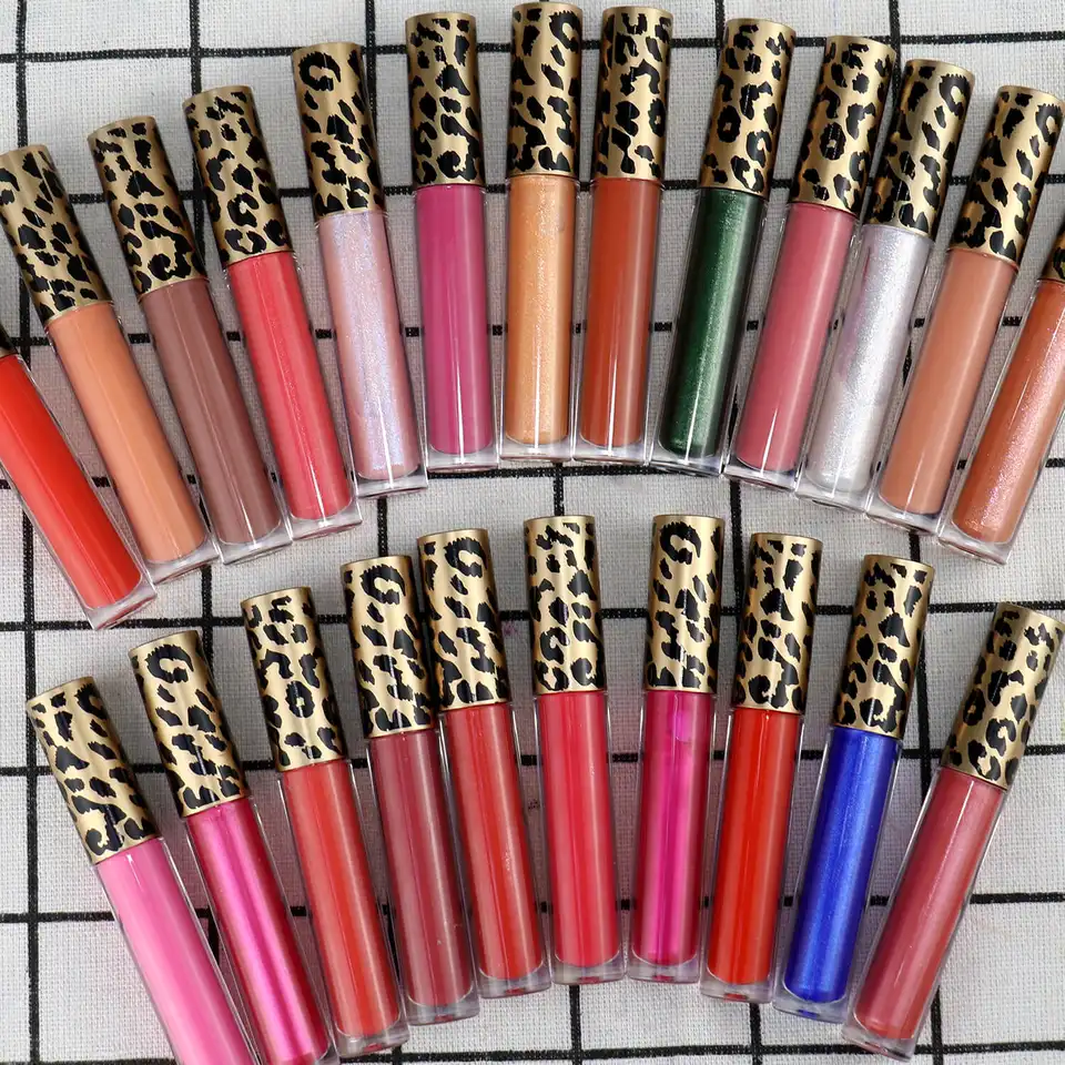 P181 Clear Shiny Vegan Lipgloss colors Private Label Luxury Lip Gloss Base DIY Lipgloss
