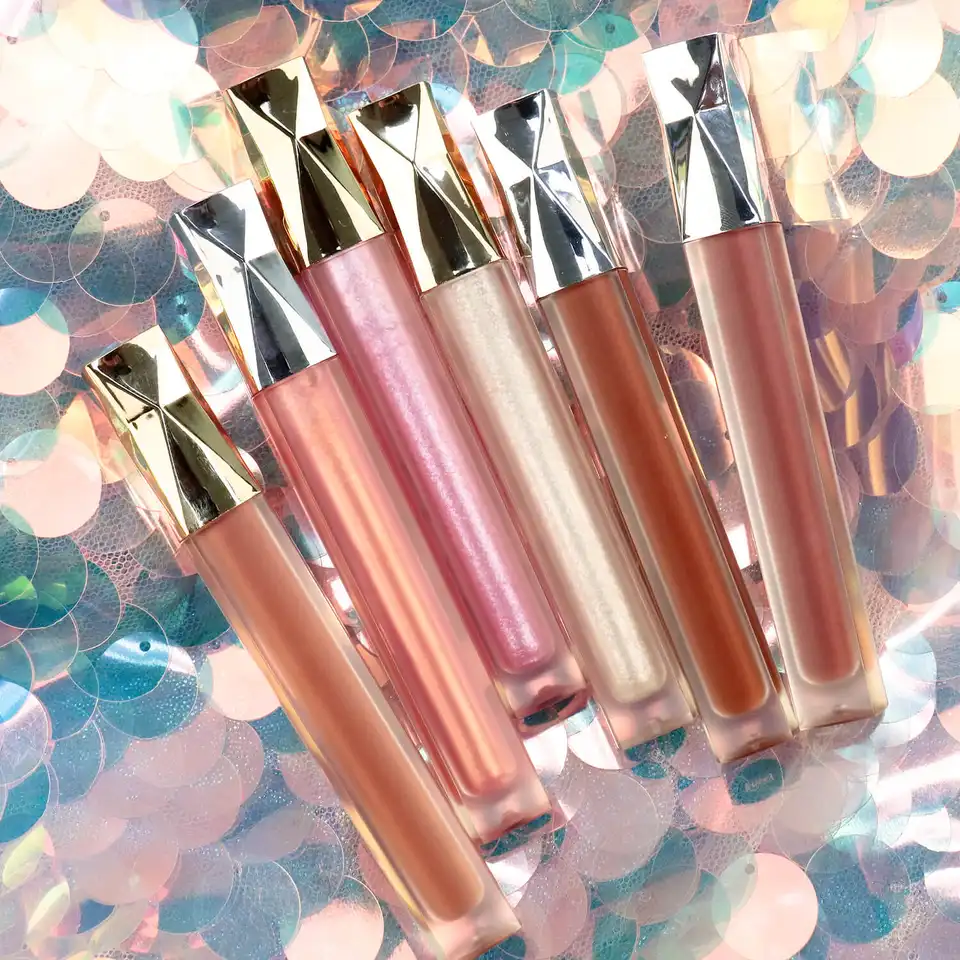 P23 P24  Colorful Lipgloss Nude Women Non-stick Cup Makeup Matte Lipsticks Waterproof