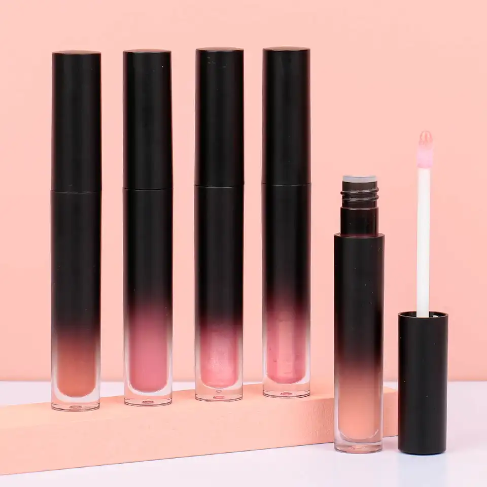 P40 Lipgloss Vendors Private Label diy colors Shiny Glossy Moisture Nude Clear Lip Gloss