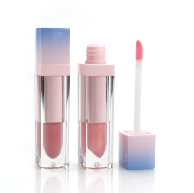 P6 Lipgloss Wholesale No Label Private Glossy Liquid Pigments Lip Gloss Create Your Own Brand