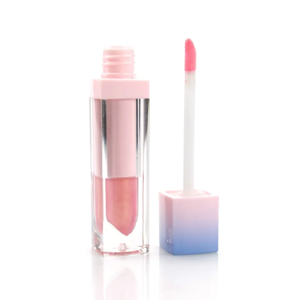 P6 Lipgloss Wholesale No Label Private Glossy Liquid Pigments Lip Gloss Create Your Own Brand
