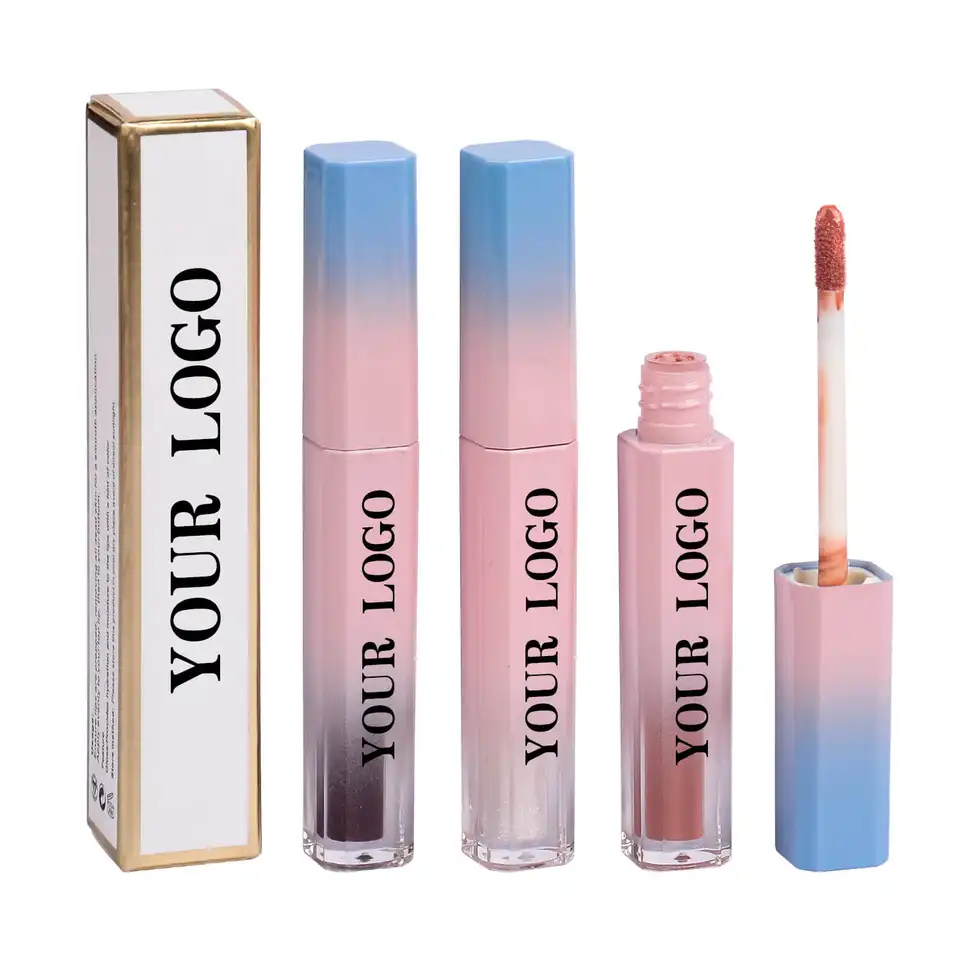 P8 High pigment Lipgloss Bulk lip plumping gloss customized logo vegan private label lip gloss coesmetics vendors clear lip gloss