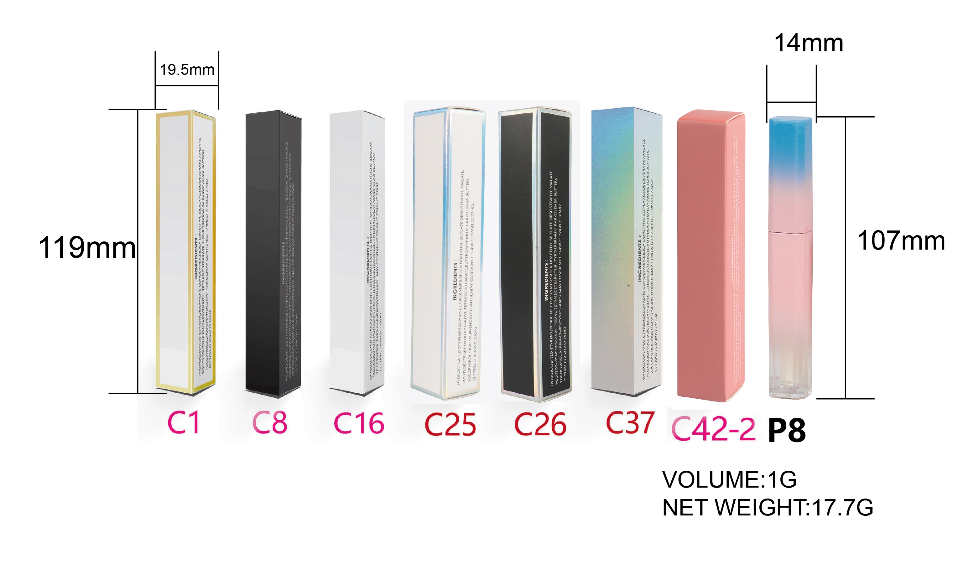 P8 High pigment Lipgloss Bulk lip plumping gloss customized logo vegan private label lip gloss coesmetics vendors clear lip gloss