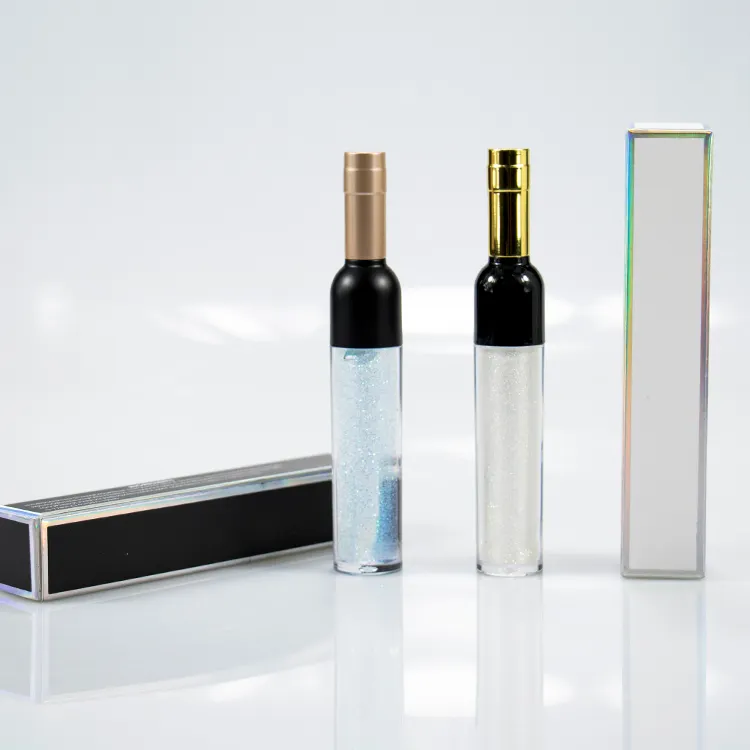 P96-P102  Lipgloss Wholesale No Label Private Glossy Liquid Pigments Lip Gloss Create Your Own Brand