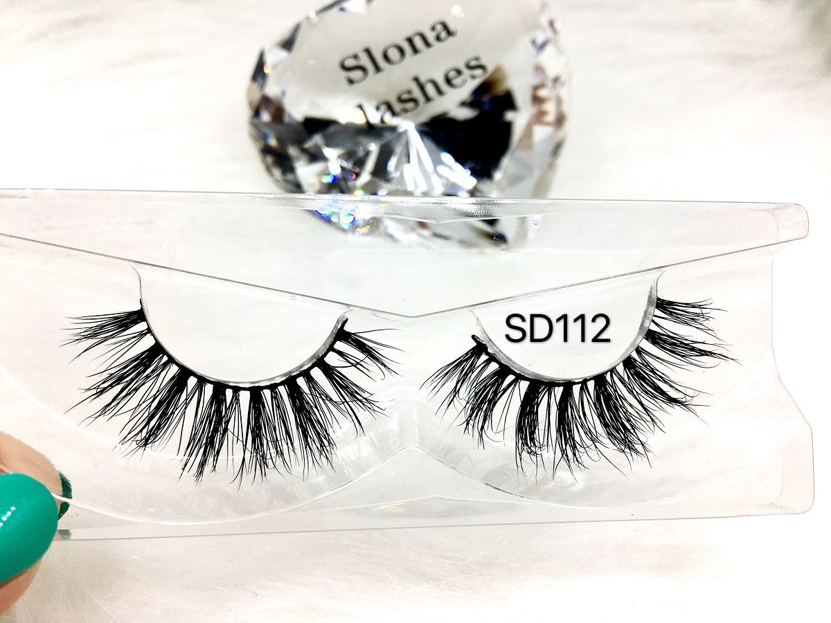 SD112 18mm mink lashes packaging 3d mink lashes vendor with custom logo